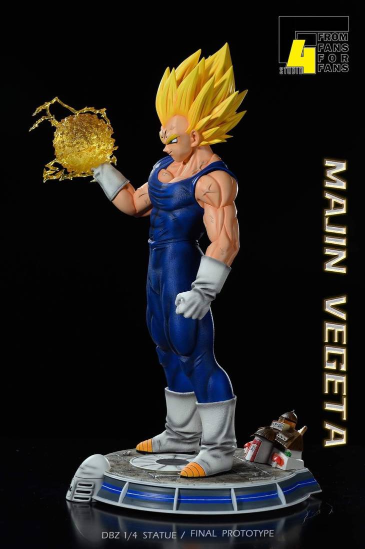F4 - Majin Vegeta Lifesize StatueCorp