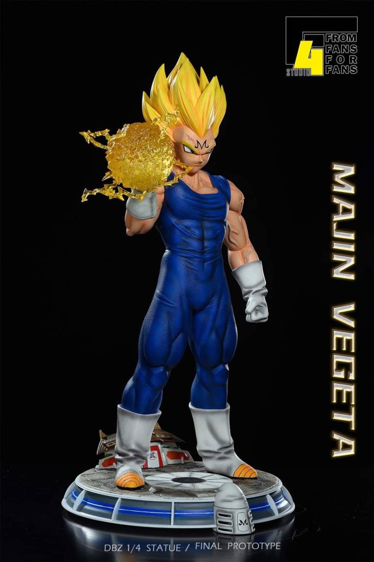 F4 - Majin Vegeta Lifesize StatueCorp