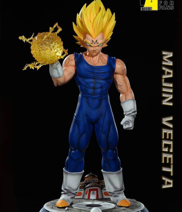F4 - Majin Vegeta Lifesize StatueCorp