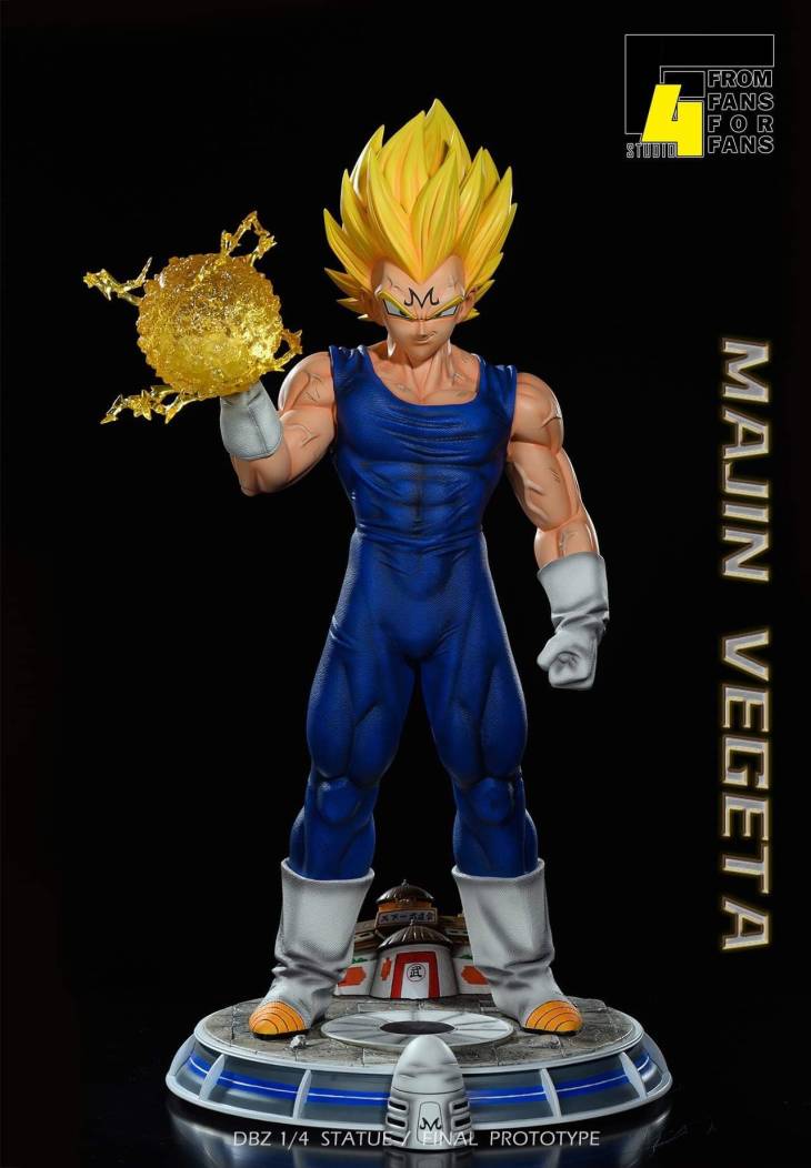 F4 - Majin Vegeta Lifesize StatueCorp