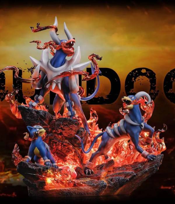 Fantasy - Houndoom StatueCorp