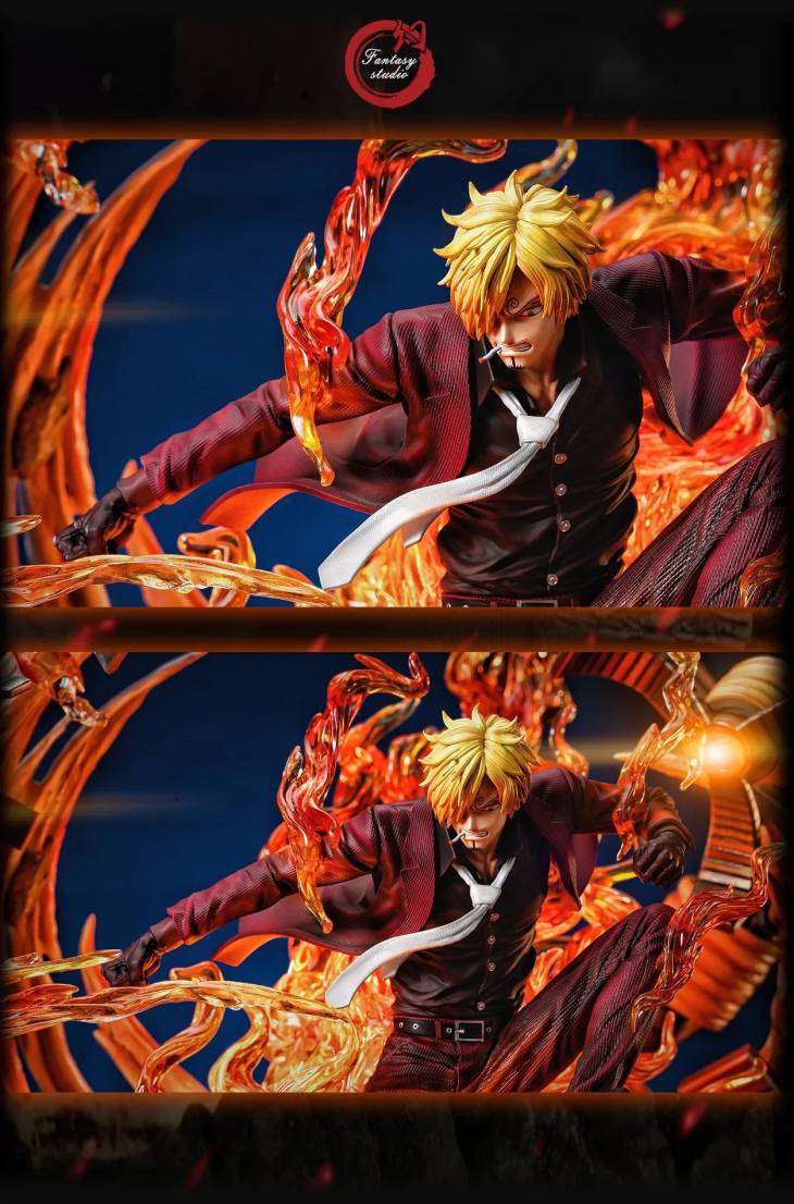 Fantasy - Sanji vs Queen StatueCorp