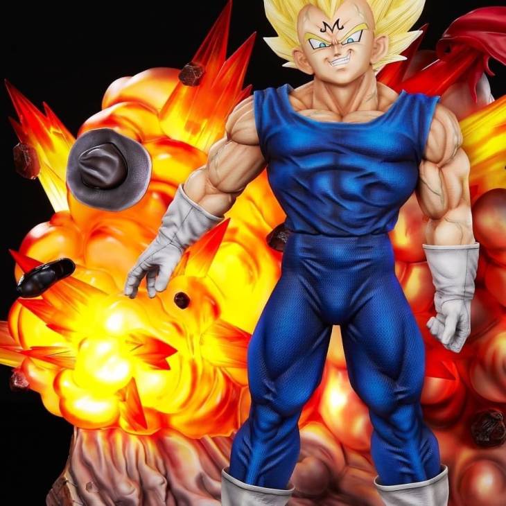 Figure Class - Majin Vegeta StatueCorp
