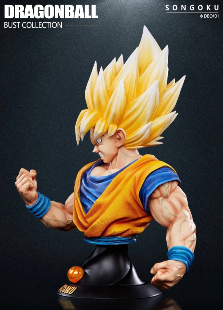 Figure Class - SSJ Goku StatueCorp