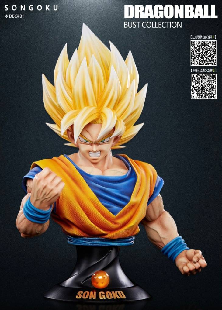 Figure Class - SSJ Goku StatueCorp