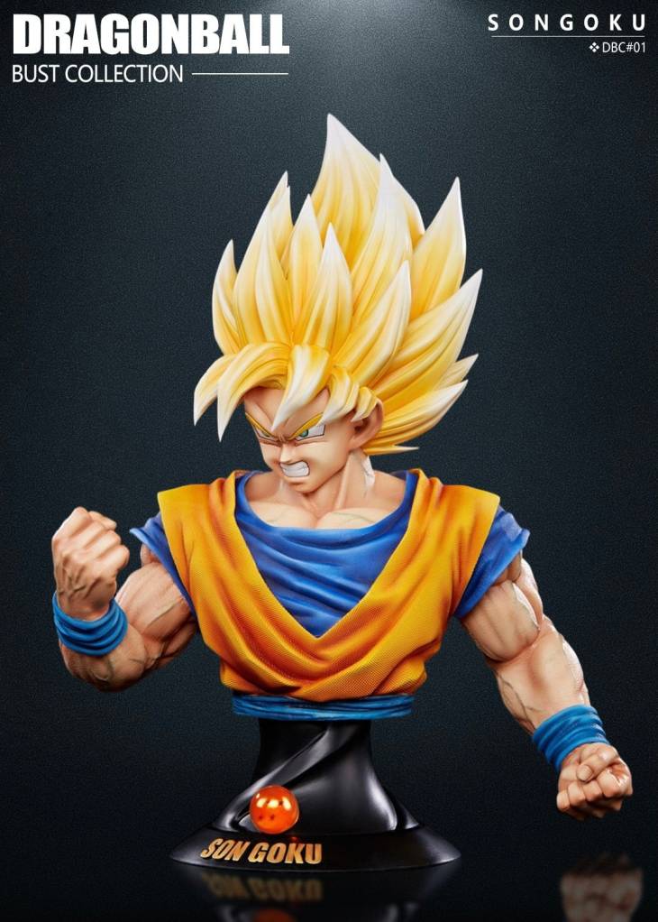 Figure Class - SSJ Goku StatueCorp