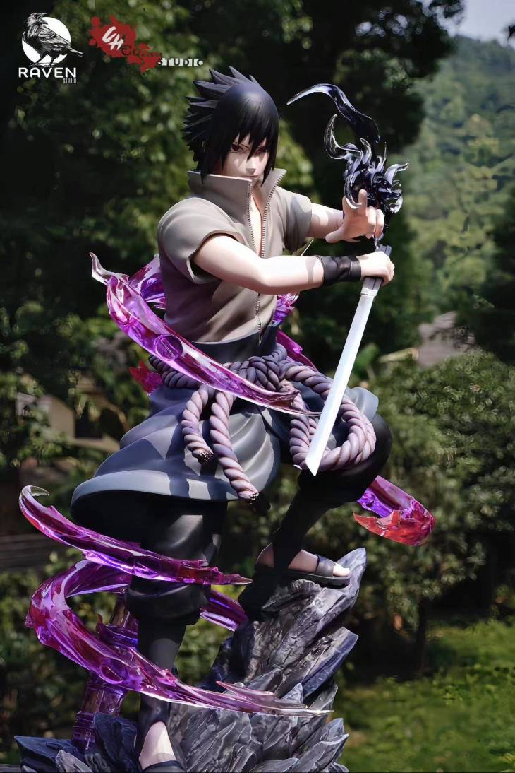 Comic Hero x Raven - Sasuke