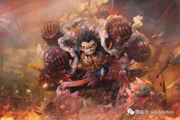 G5 - Gear 4 Luffy StatueCorp