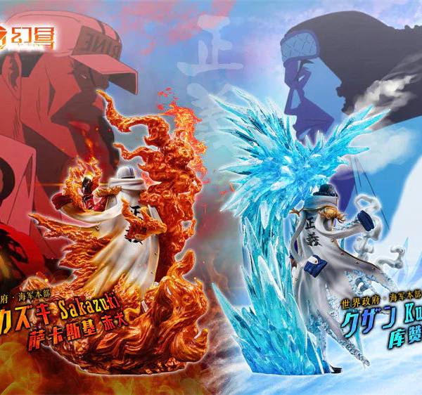HZ - Akainu and Kuzan StatueCorp