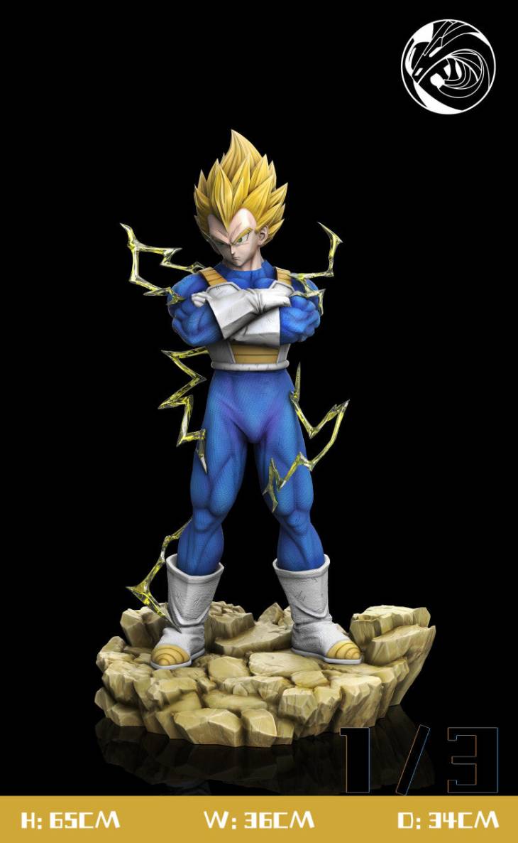Hundian - SSJ Vegeta StatueCorp