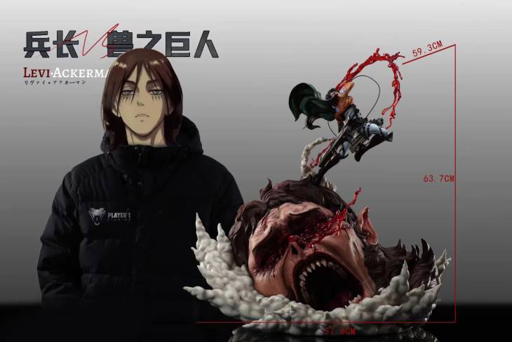 Player 1 - Levi vs Beast Titan - Image 5