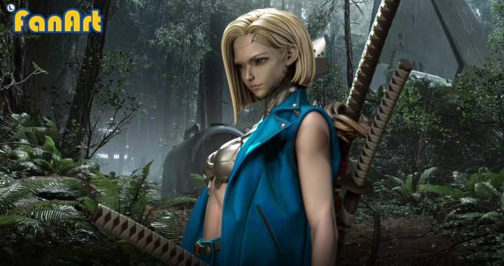Fan Art - Android 18 - Image 4