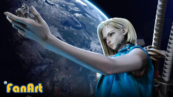 Fan Art - Android 18 - Image 6