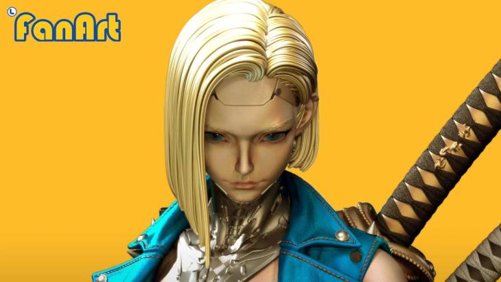 Fan Art - Android 18 - Image 10
