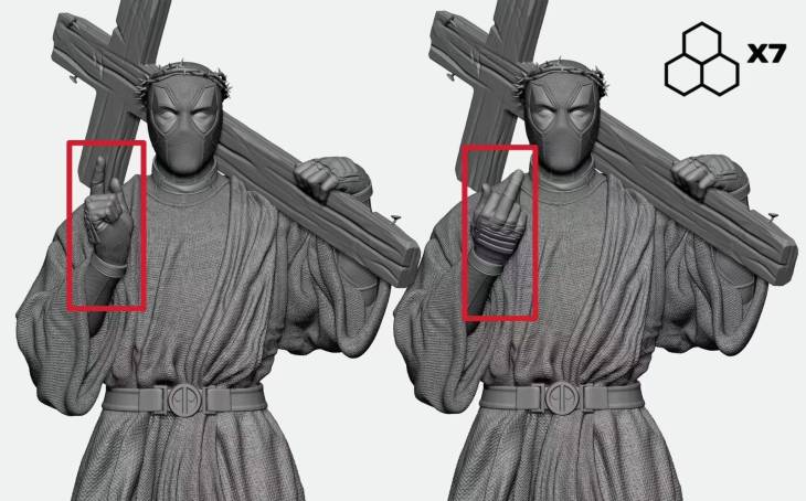 X7 - Deadpool Christ - Image 5