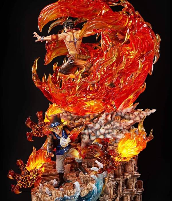 Infinite - Sabo and Ace StatueCorp