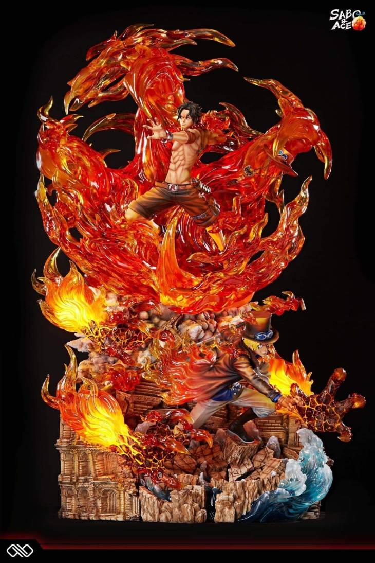 Infinite - Sabo and Ace StatueCorp