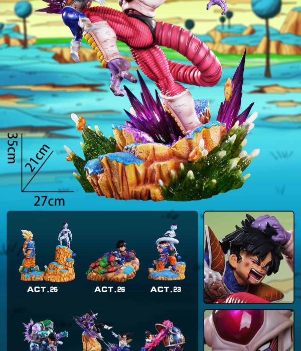 JacksDo - Frieza vs Gohan StatueCorp