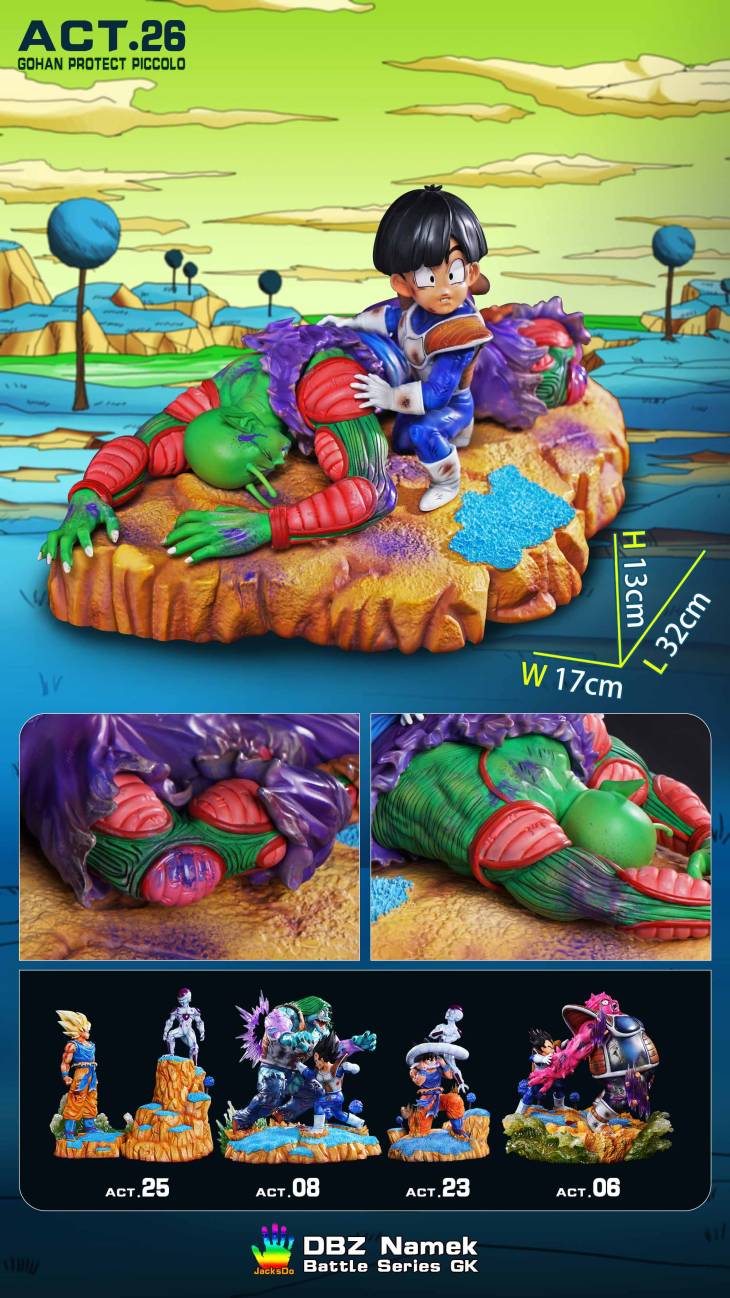 JacksDo - Gohan and Piccolo StatueCorp