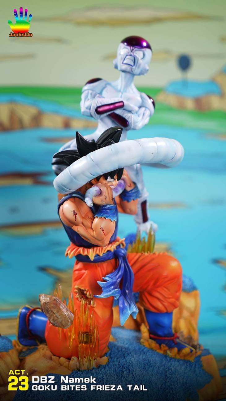 JacksDo - Goku bites Frieza StatueCorp