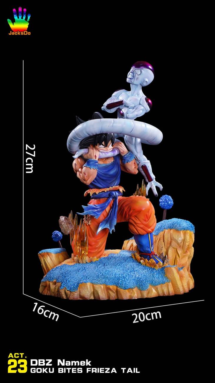 JacksDo - Goku bites Frieza StatueCorp