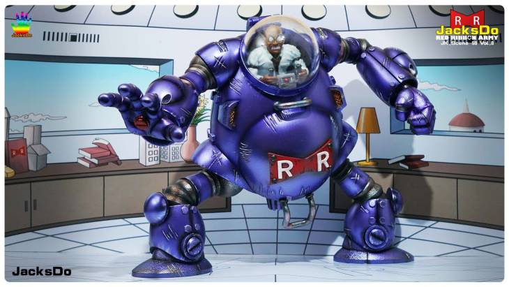 JacksDo - Red Ribbon Army vol. 8 Officer Black StatueCorp