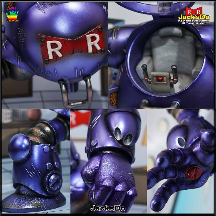 JacksDo - Red Ribbon Army vol. 8 Officer Black StatueCorp