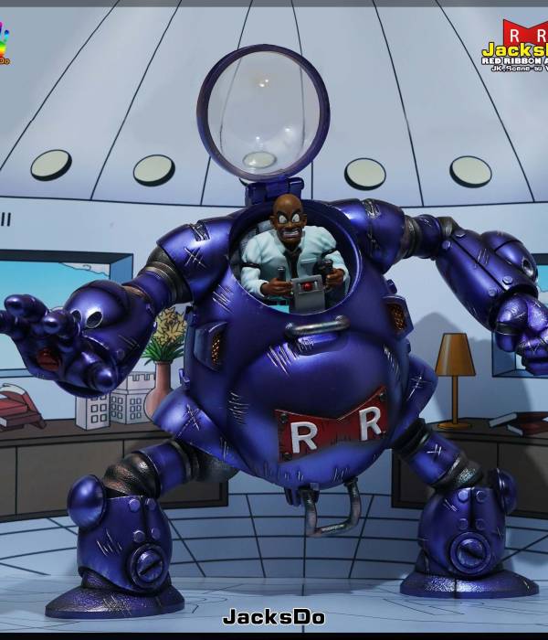 JacksDo - Red Ribbon Army vol. 8 Officer Black StatueCorp