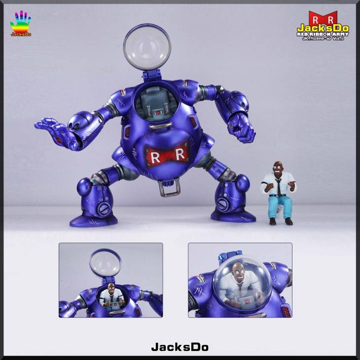 JacksDo - Red Ribbon Army vol. 8 Officer Black StatueCorp