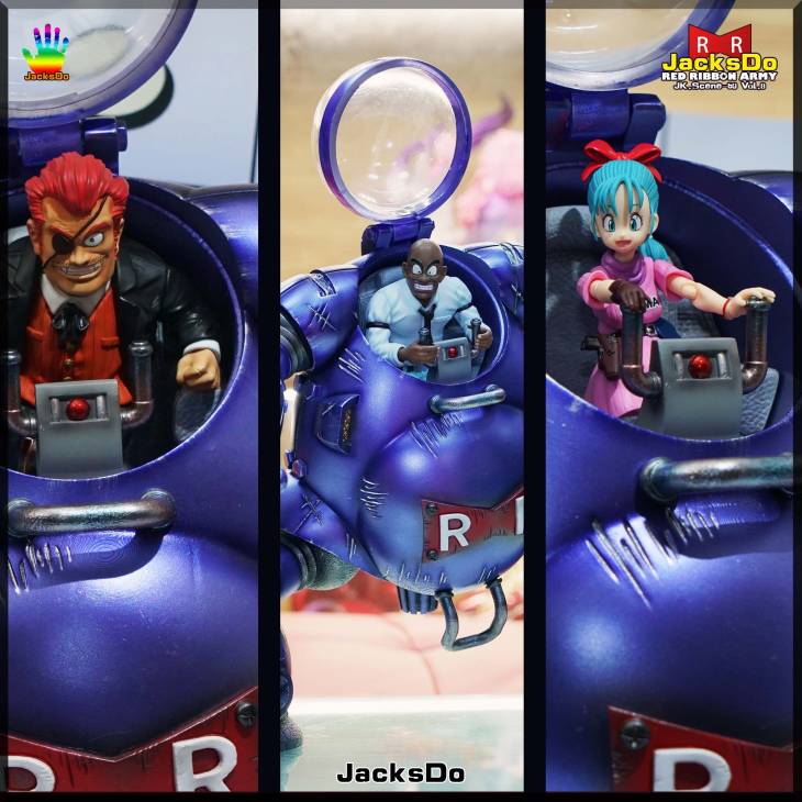 JacksDo - Red Ribbon Army vol. 8 Officer Black StatueCorp