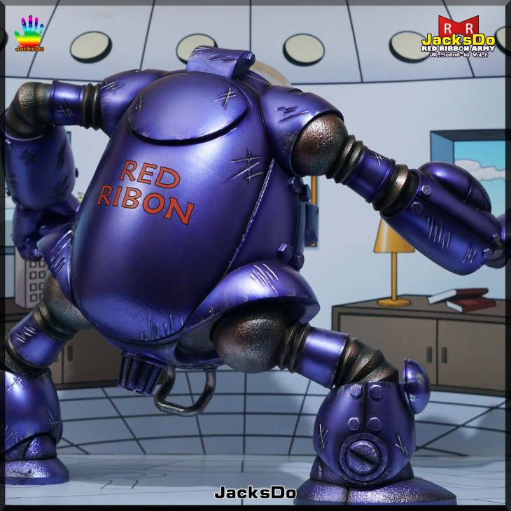 JacksDo - Red Ribbon Army vol. 8 Officer Black StatueCorp