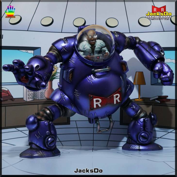 JacksDo - Red Ribbon Army vol. 8 Officer Black StatueCorp