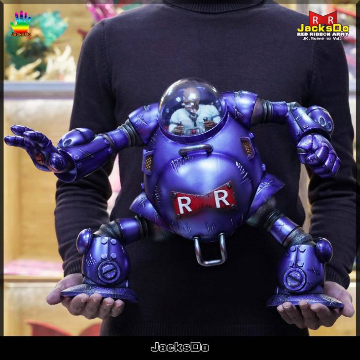 JacksDo - Red Ribbon Army vol. 8 Officer Black StatueCorp