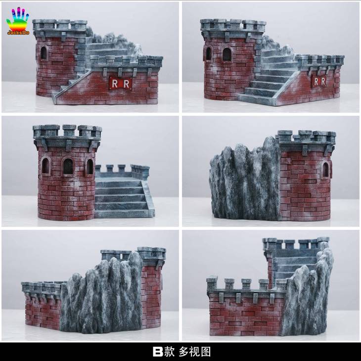 JacksDo - Red Ribbon Castle StatueCorp