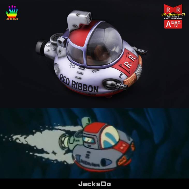 JacksDo - Red Ribbon Submarine StatueCorp