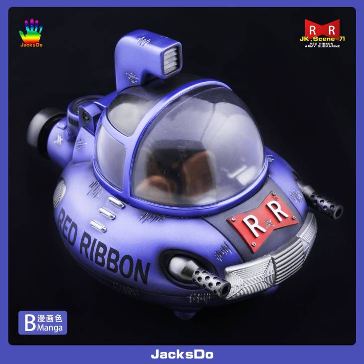 JacksDo - Red Ribbon Submarine StatueCorp