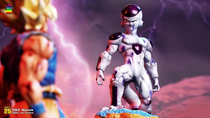 JacksDo - SSJ Goku vs Frieza StatueCorp