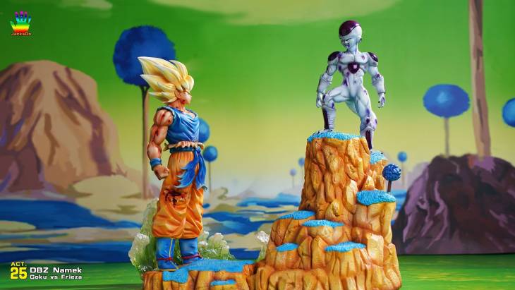 JacksDo - SSJ Goku vs Frieza StatueCorp