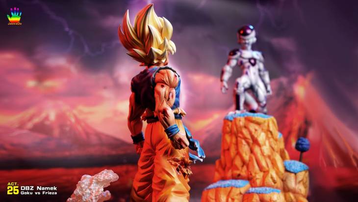 JacksDo - SSJ Goku vs Frieza StatueCorp