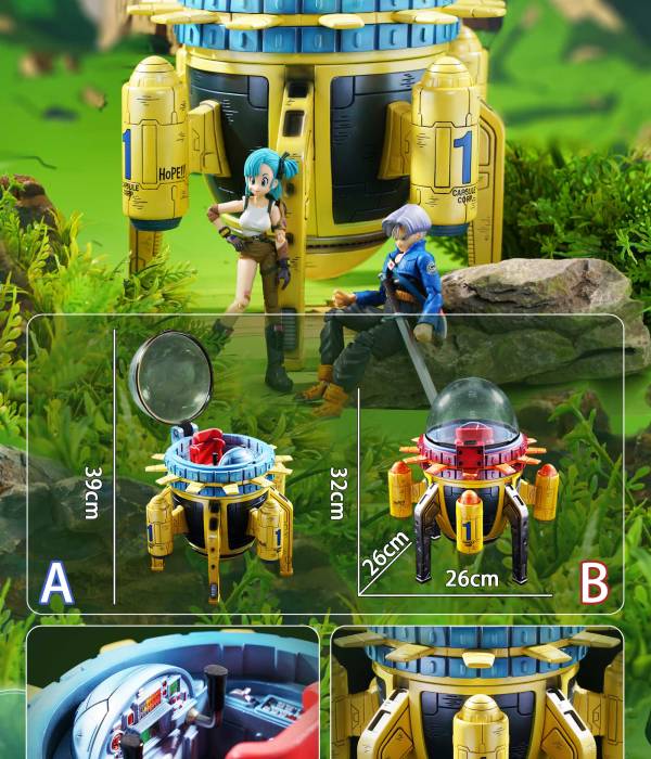 JacksDo - Trunks' Time Machine StatueCorp