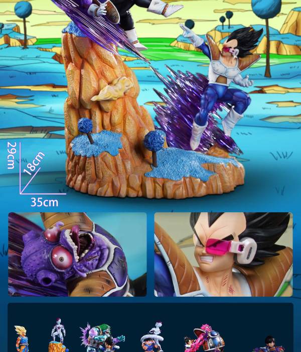 JacksDo - Vegeta vs Cui StatueCorp