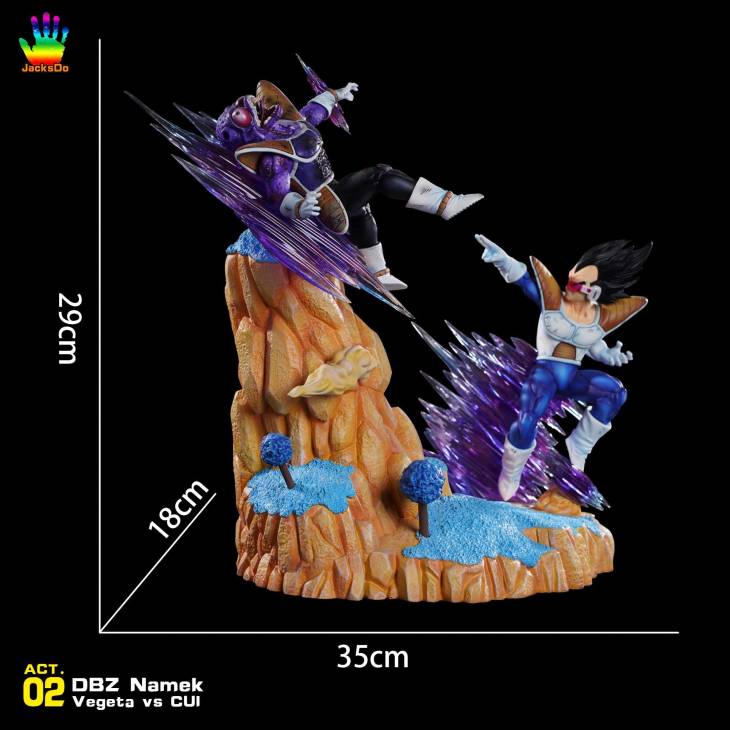 JacksDo - Vegeta vs Cui StatueCorp