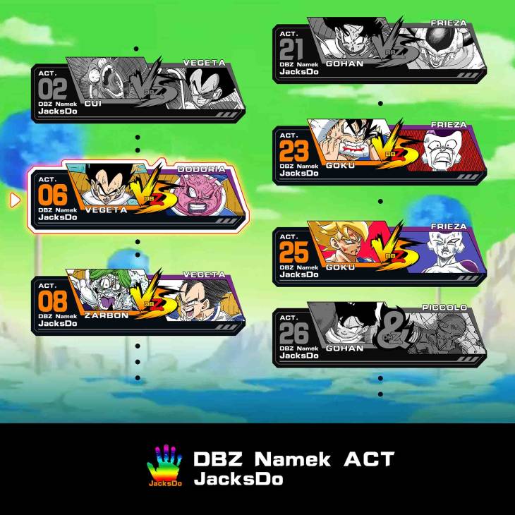 JacksDo - Vegeta vs Dodoria StatueCorp