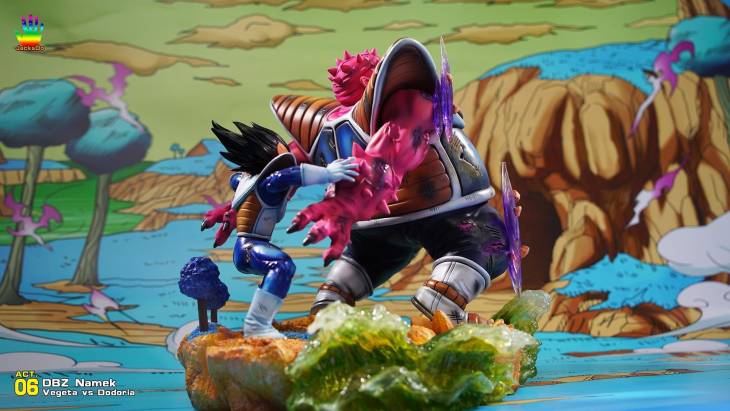JacksDo - Vegeta vs Dodoria StatueCorp
