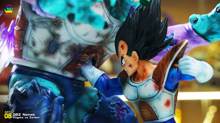 JacksDo - Vegeta vs Zarbon StatueCorp
