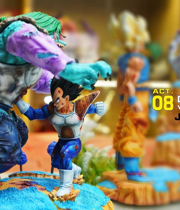 JacksDo - Vegeta vs Zarbon StatueCorp