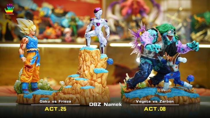 JacksDo - Vegeta vs Zarbon StatueCorp