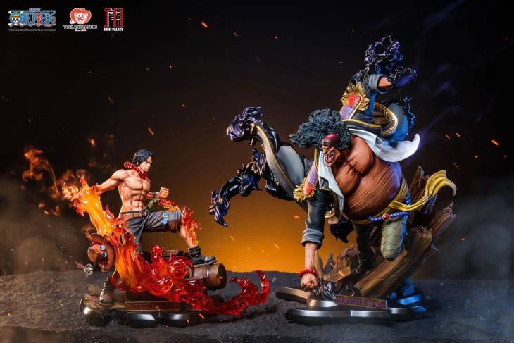 Jimei Palace - Ace vs Blackbeard StatueCorp