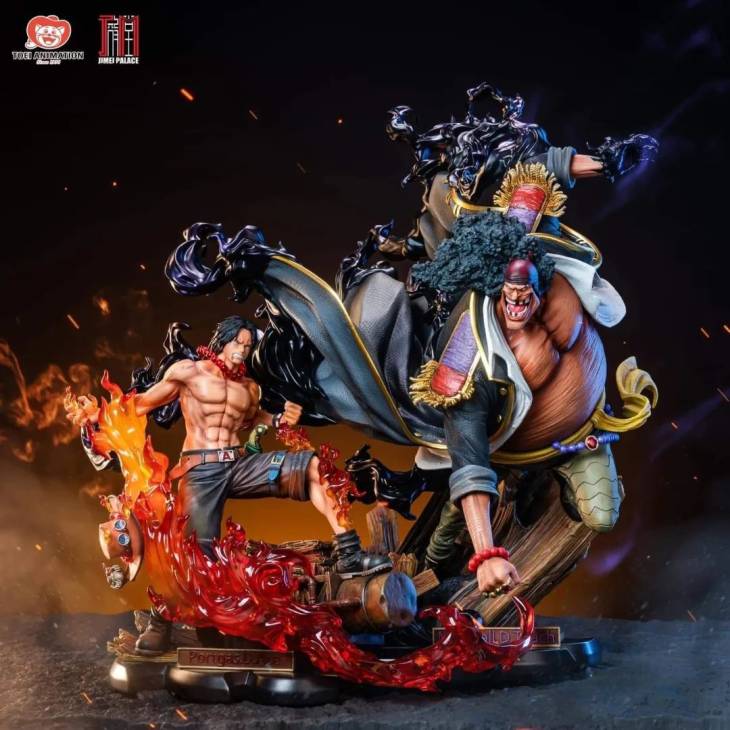 Jimei Palace - Ace vs Blackbeard StatueCorp