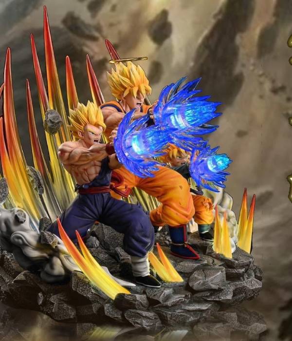 Kylin - SSJ Goku and Gohan StatueCorp